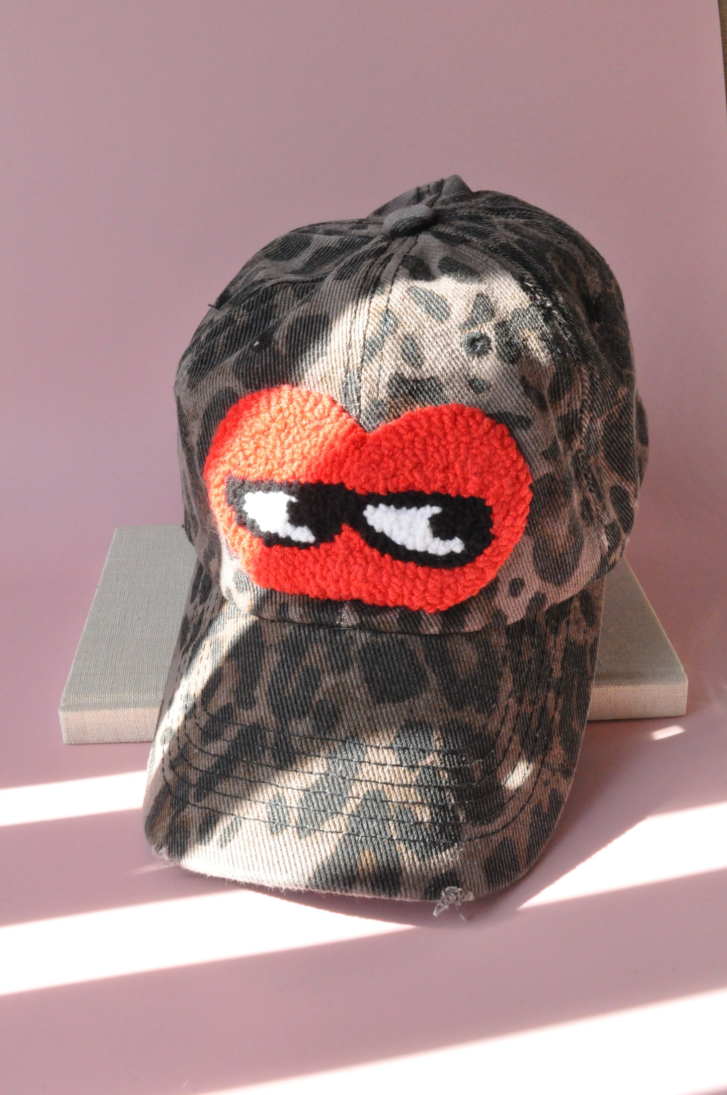 Find Me Eyes Leopard Cap