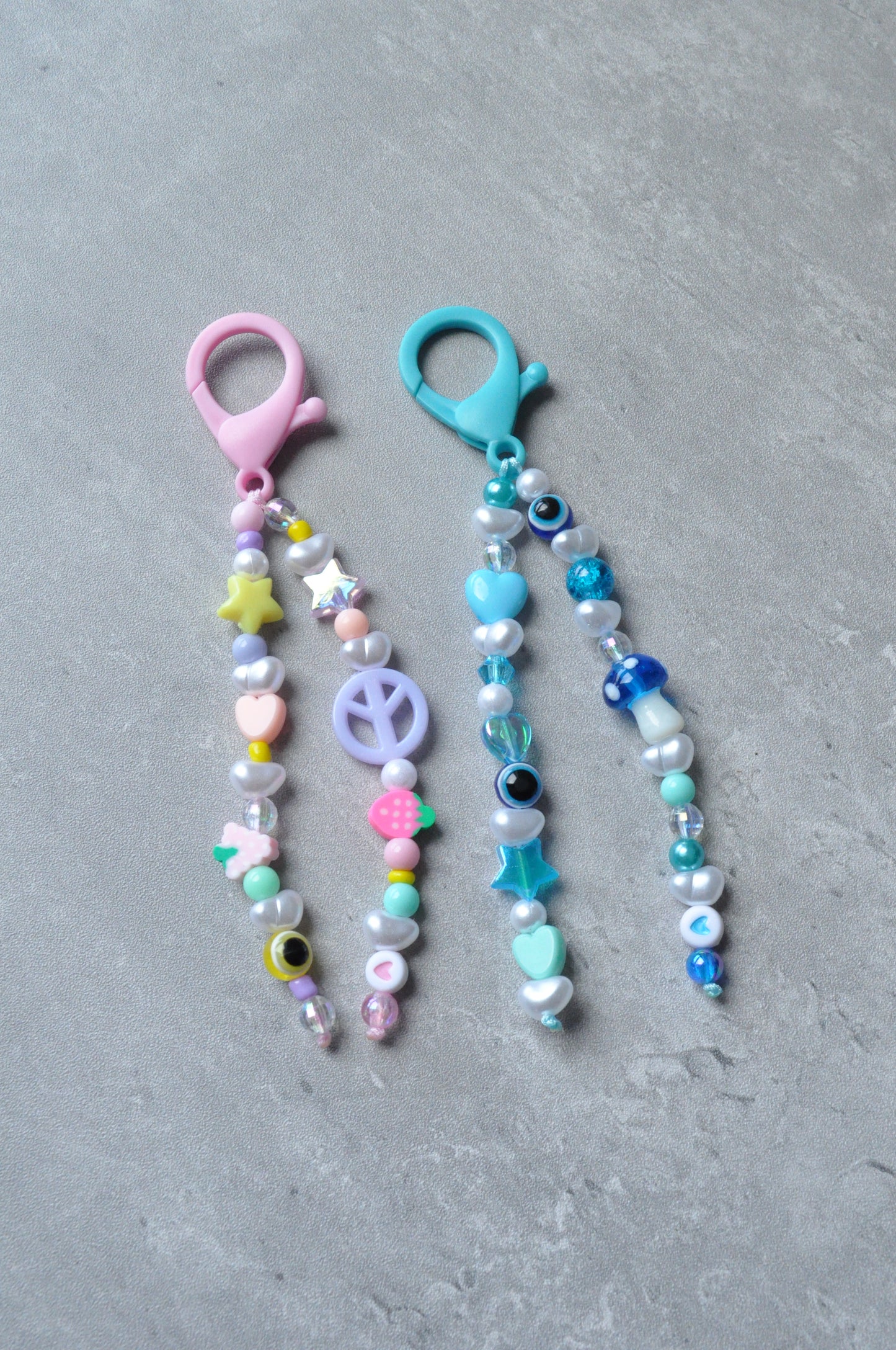 Personalised Beaded Keychain