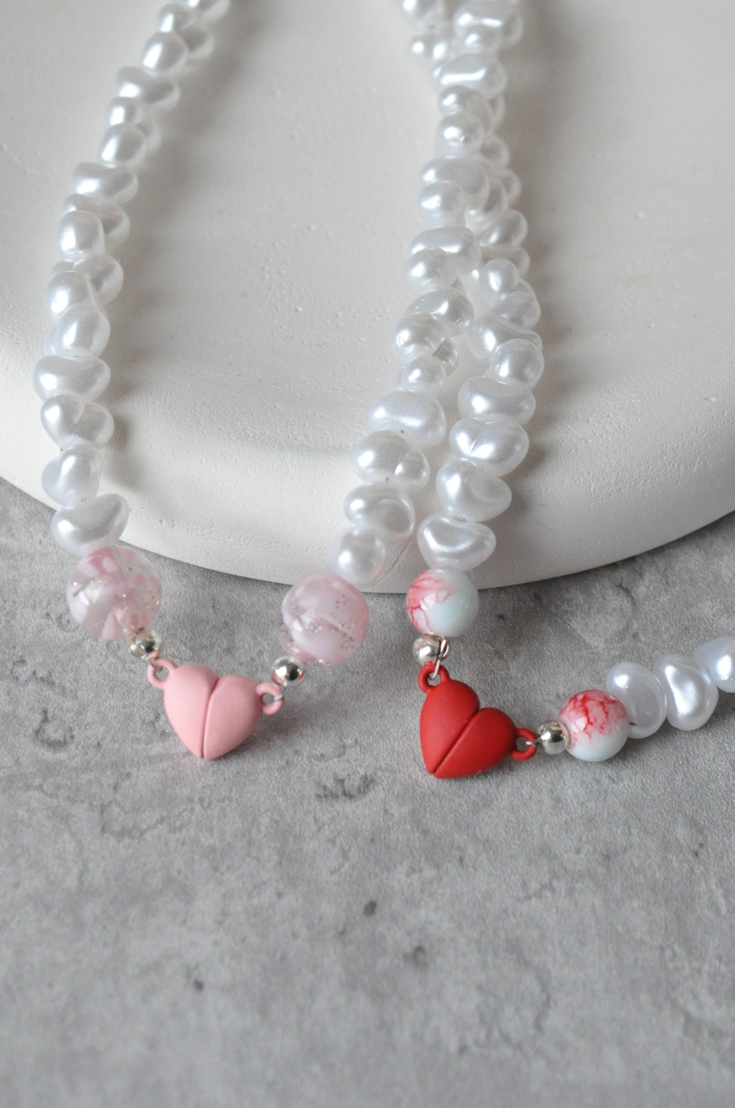 Magnetic Heart Clasp Necklace