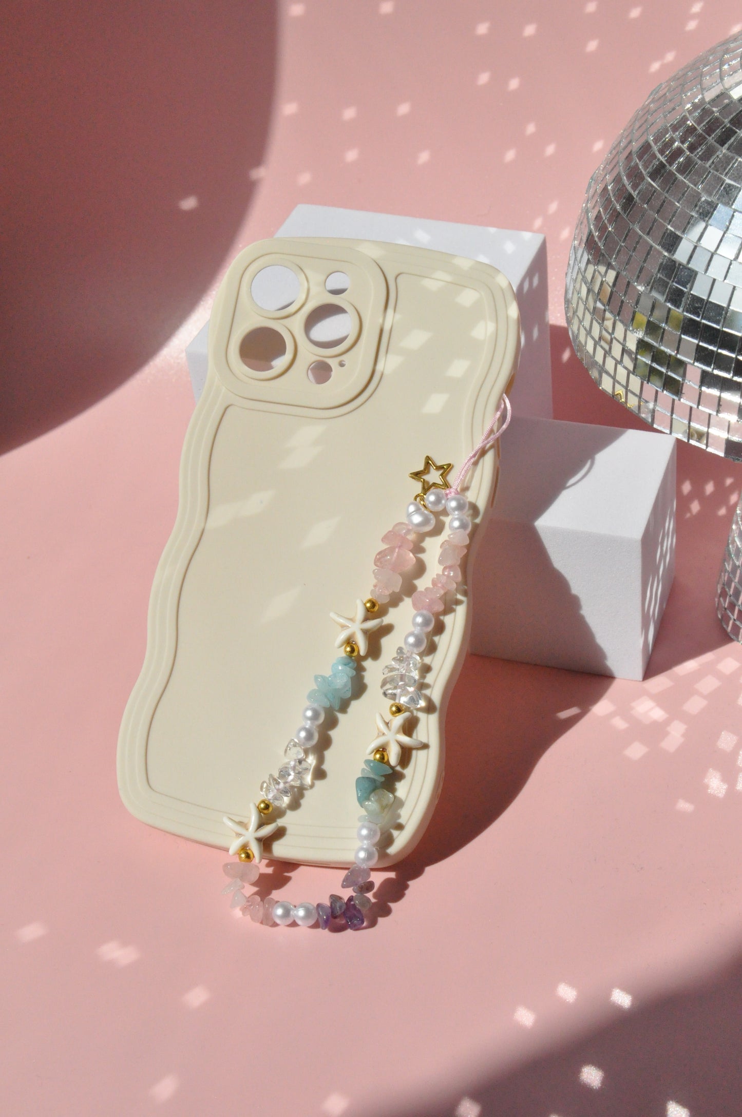 Self Love Mixed Gemstone Phone Strap