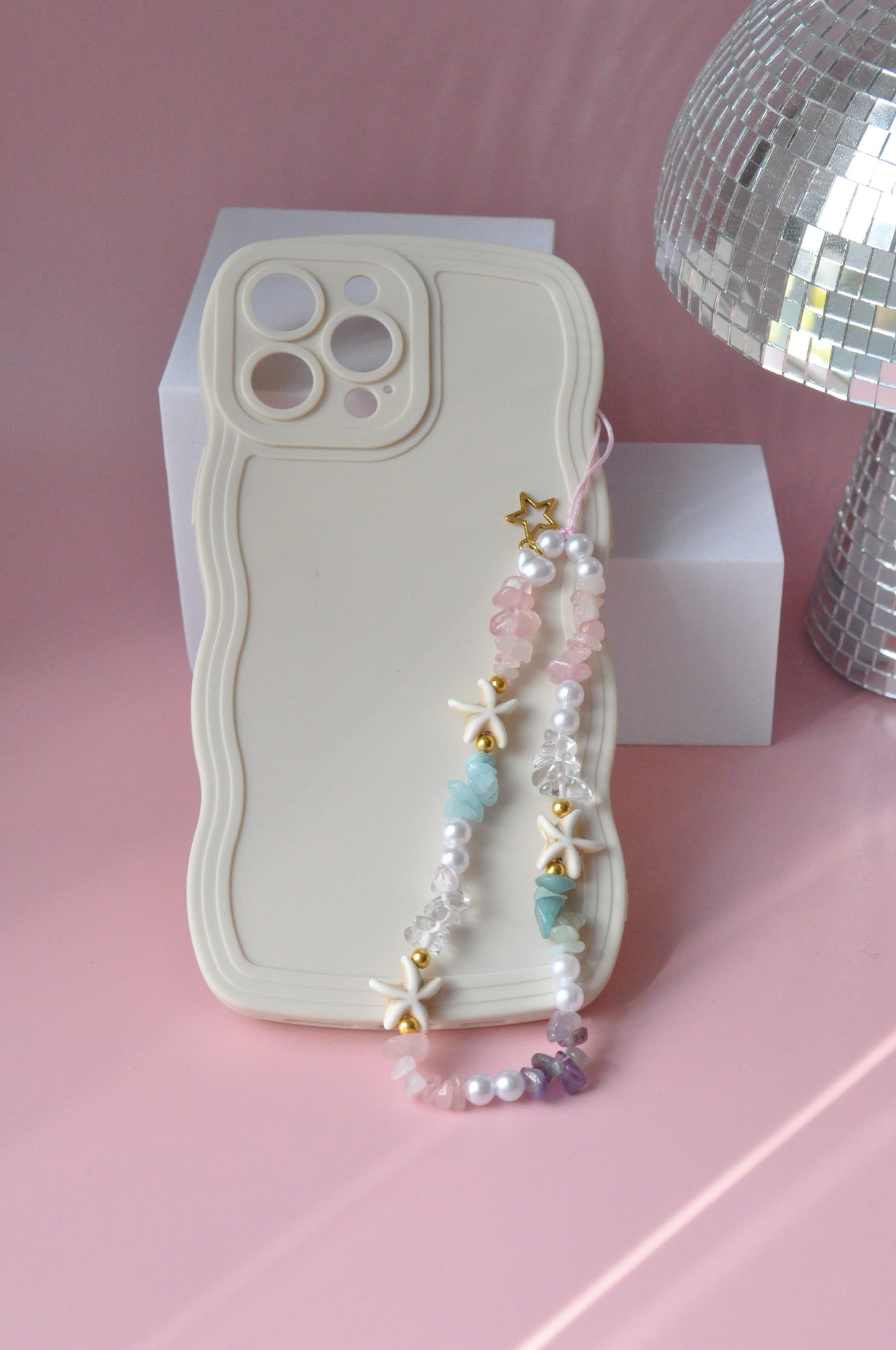 Self Love Mixed Gemstone Phone Strap