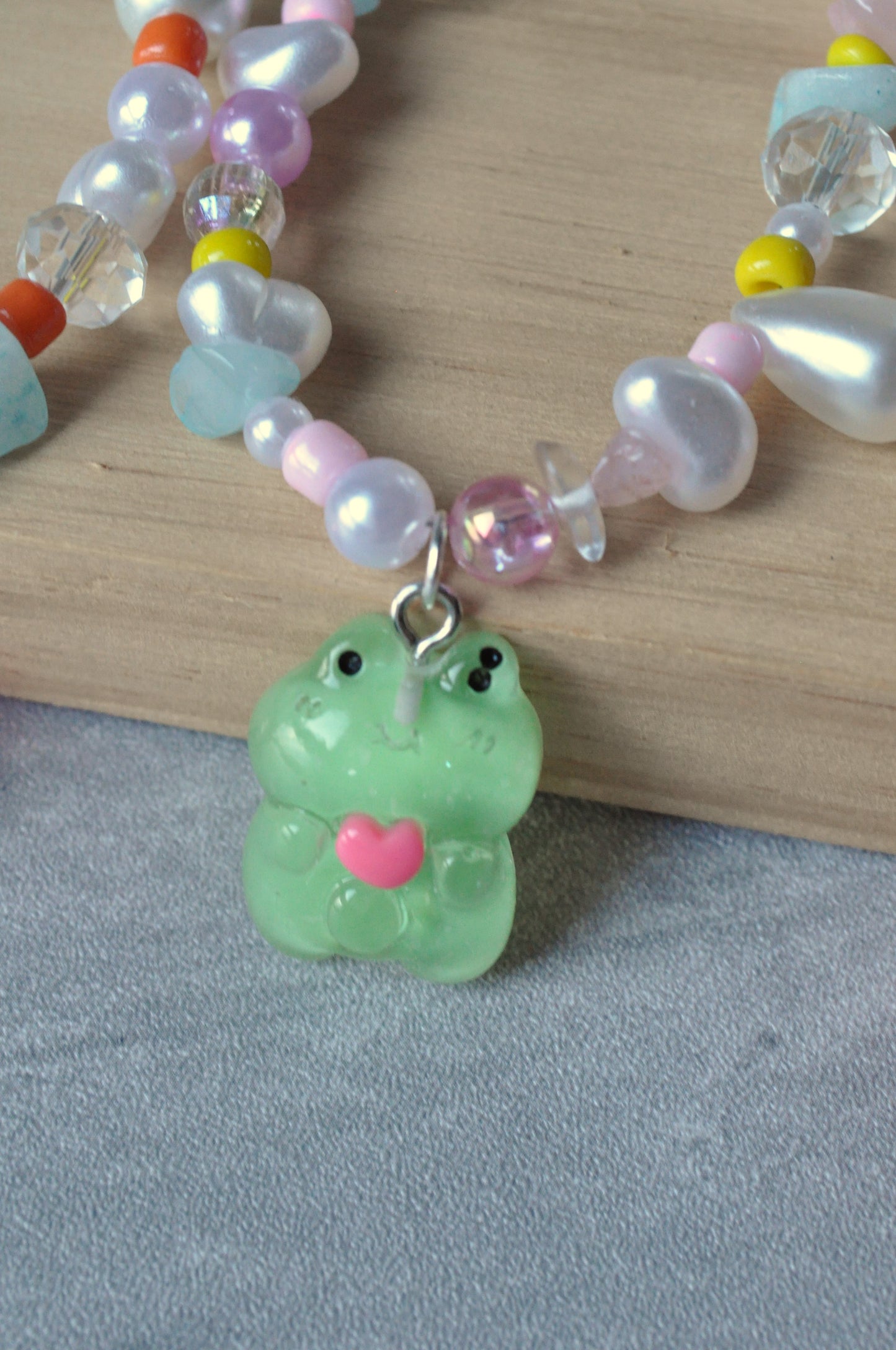 Fruit Pendant Gemstone Necklace