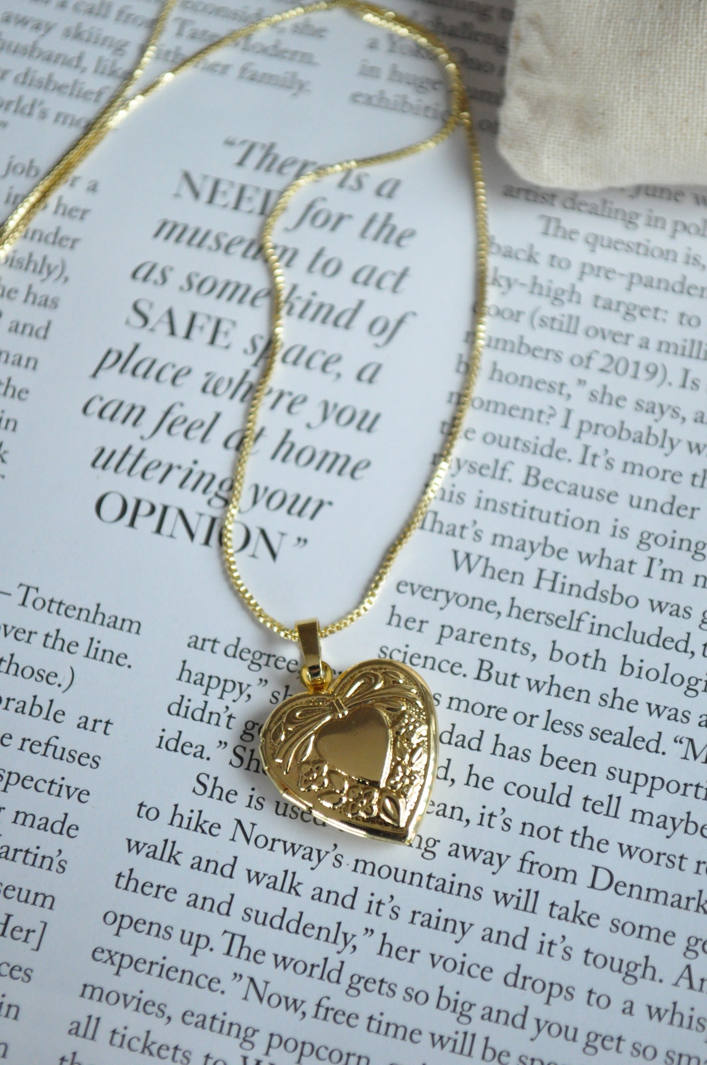 Heart Locket Necklace