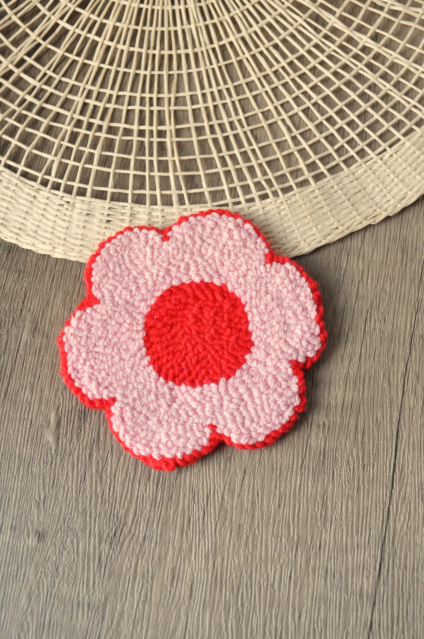 Love Tufted Mug Rugs
