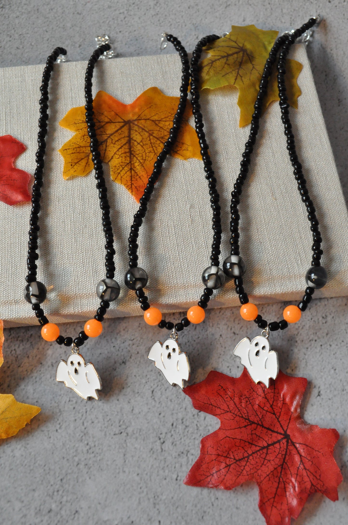 Halloween Spooky Ghost Necklace