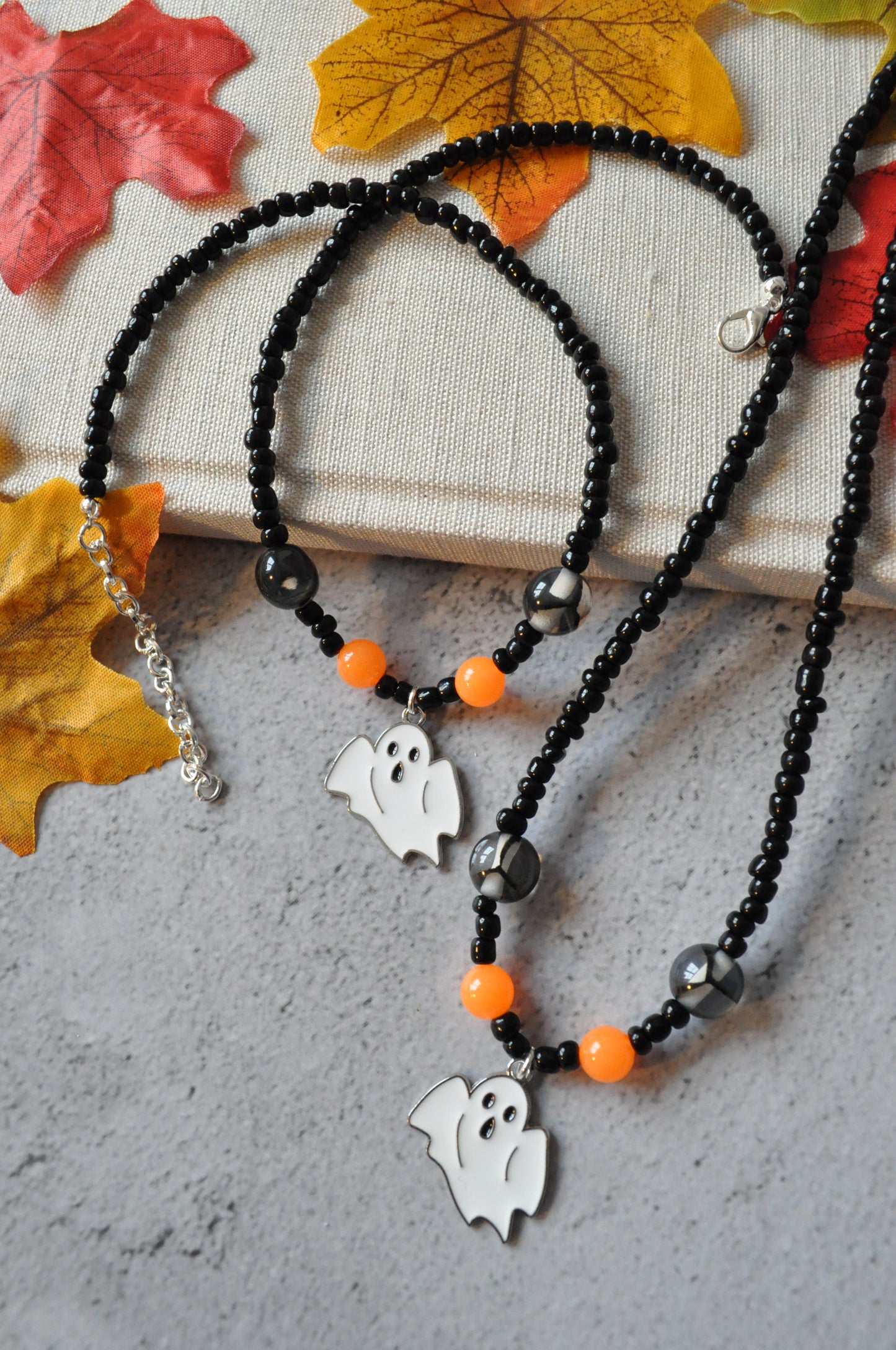 Halloween Spooky Ghost Necklace