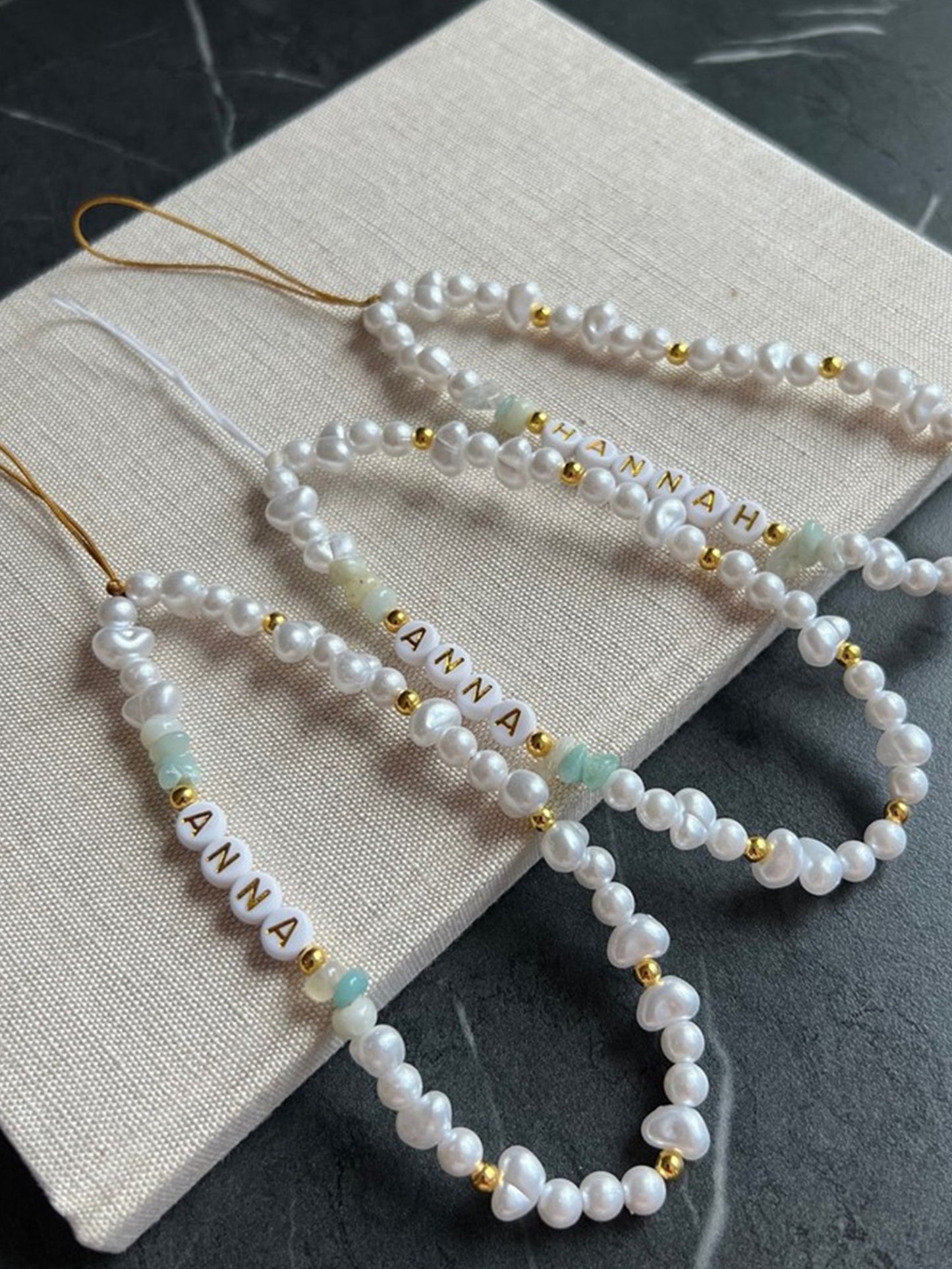 Gemstone Phone Charm