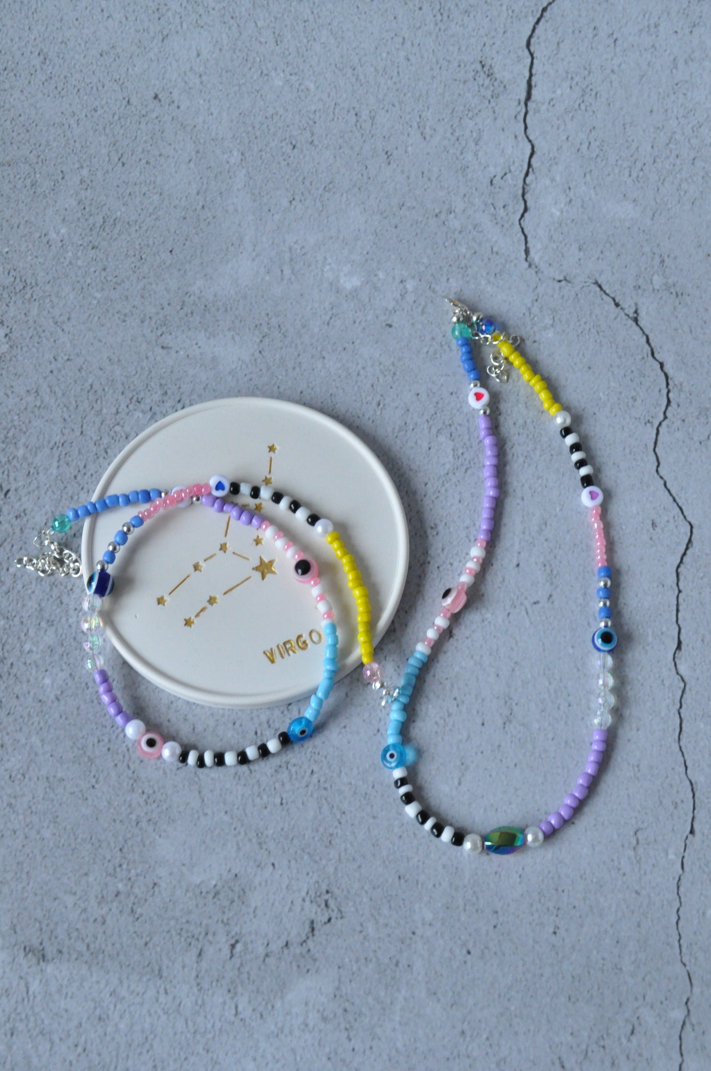 Colourful Evil Eye Necklace