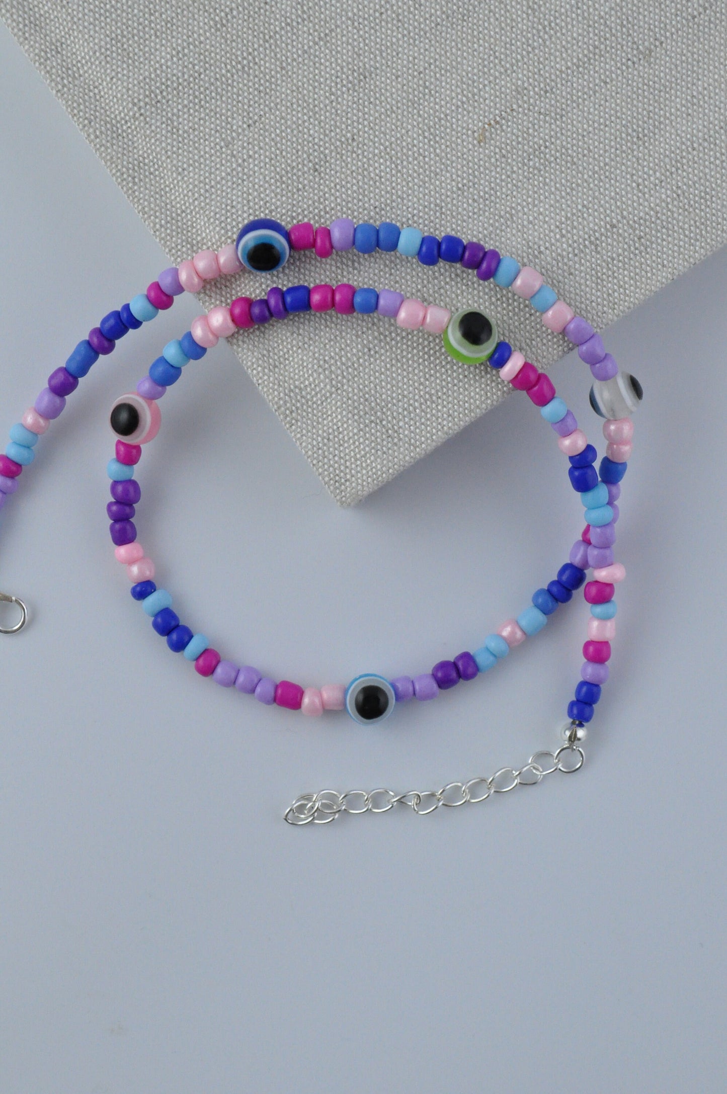 Vibrant Evil Eye Necklace