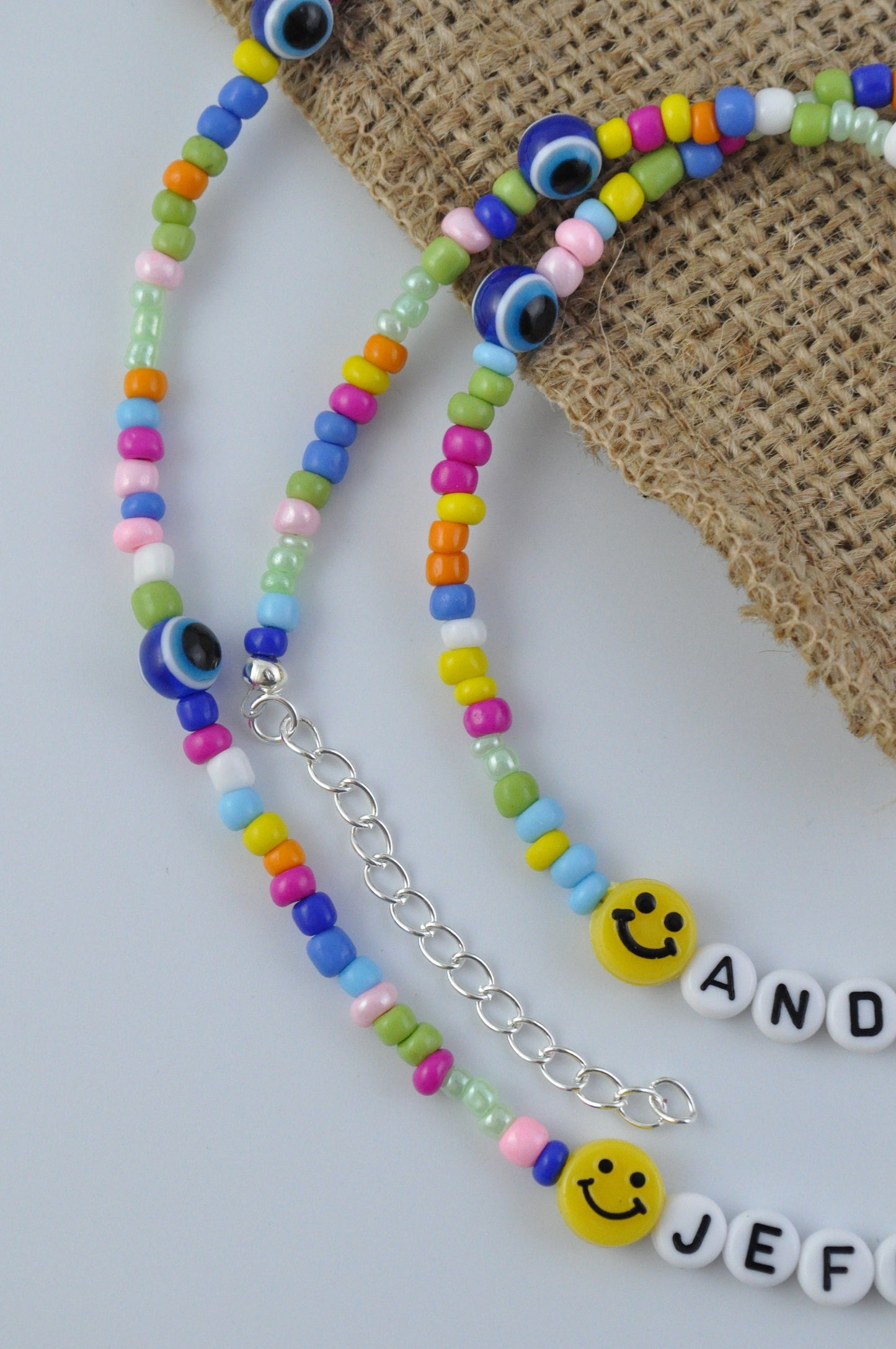 Colourful Nazar Necklace