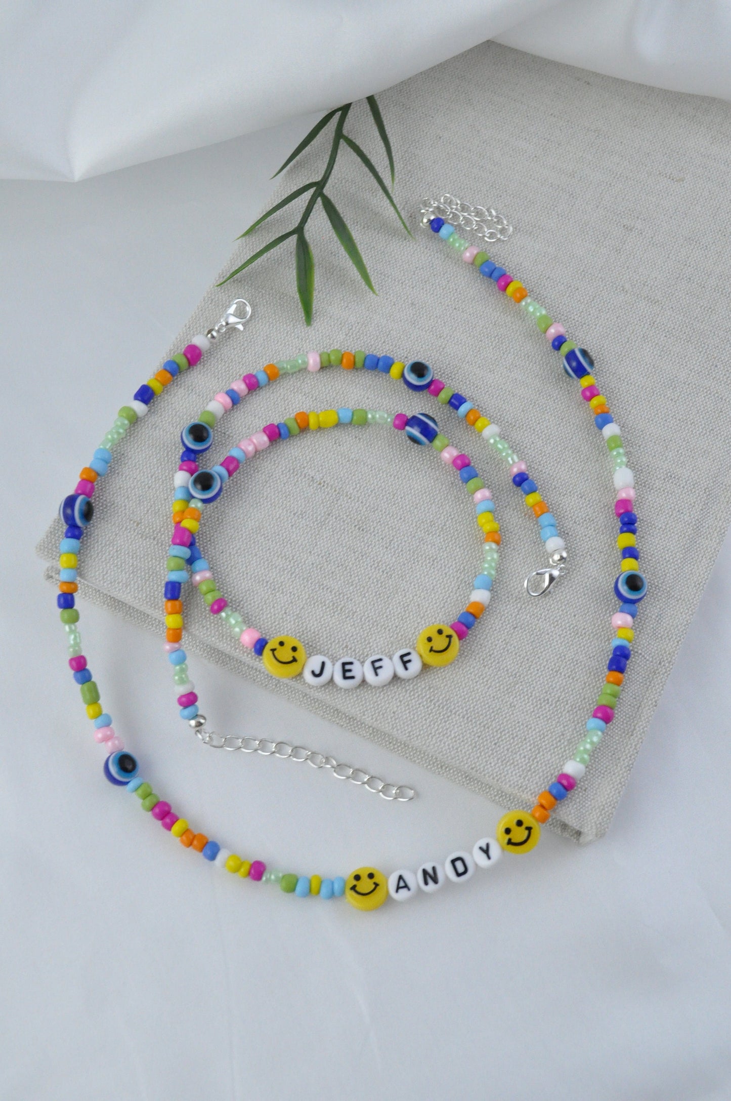 Colourful Nazar Necklace
