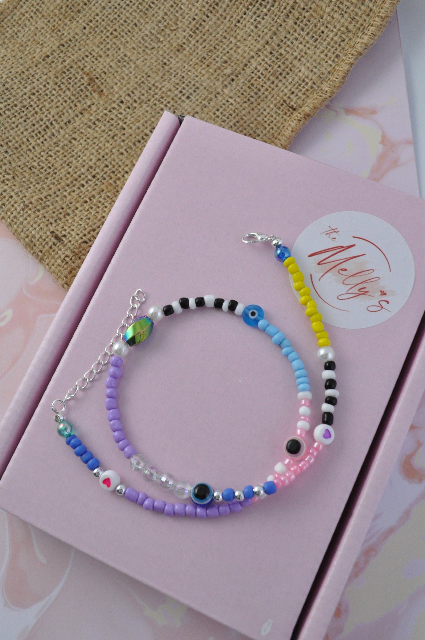 Colourful Evil Eye Necklace
