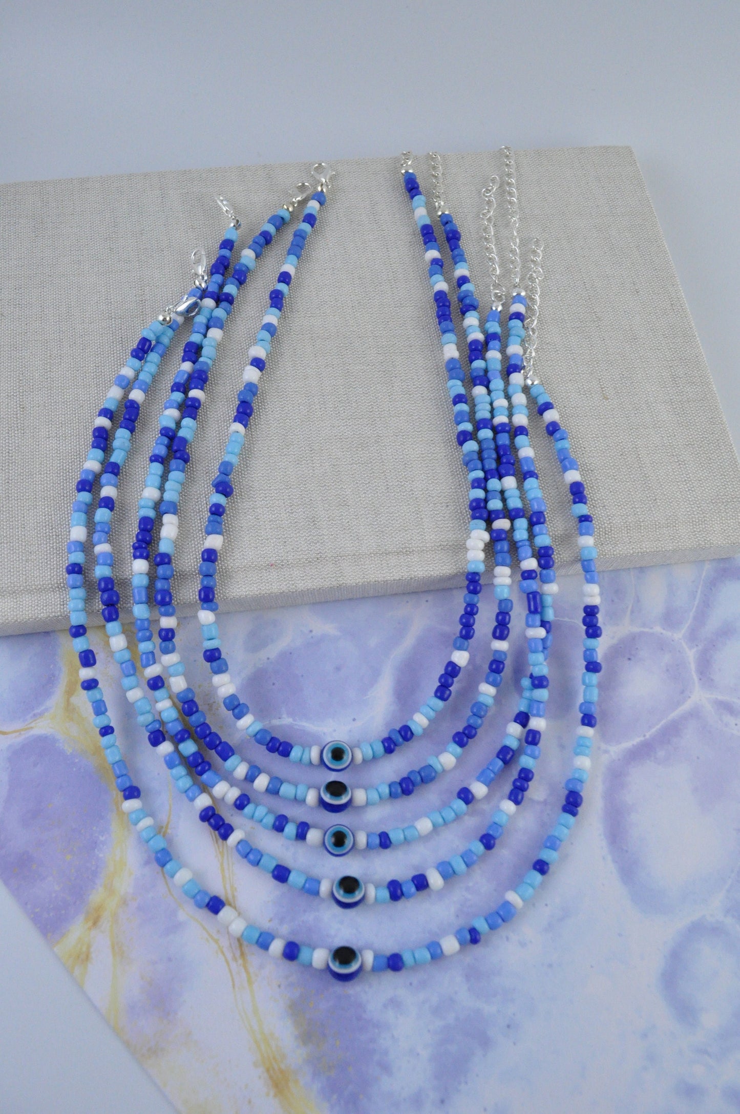 Blue Evil Eye Necklace