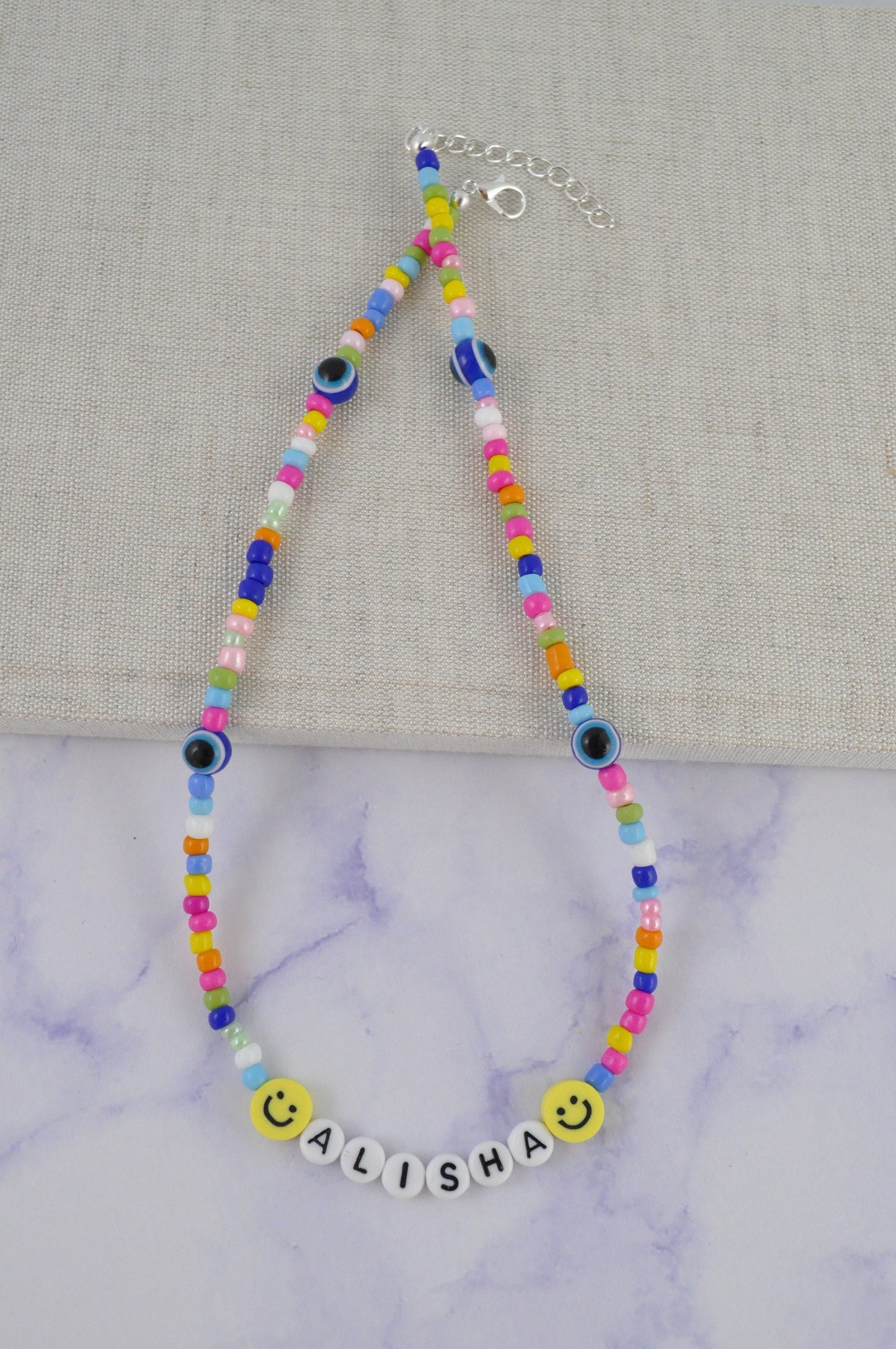 Colourful Nazar Necklace