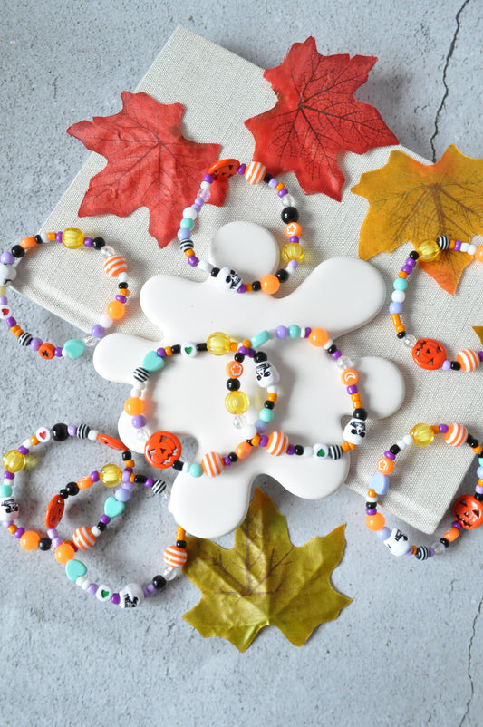 Spook-tacular Halloween Bracelet