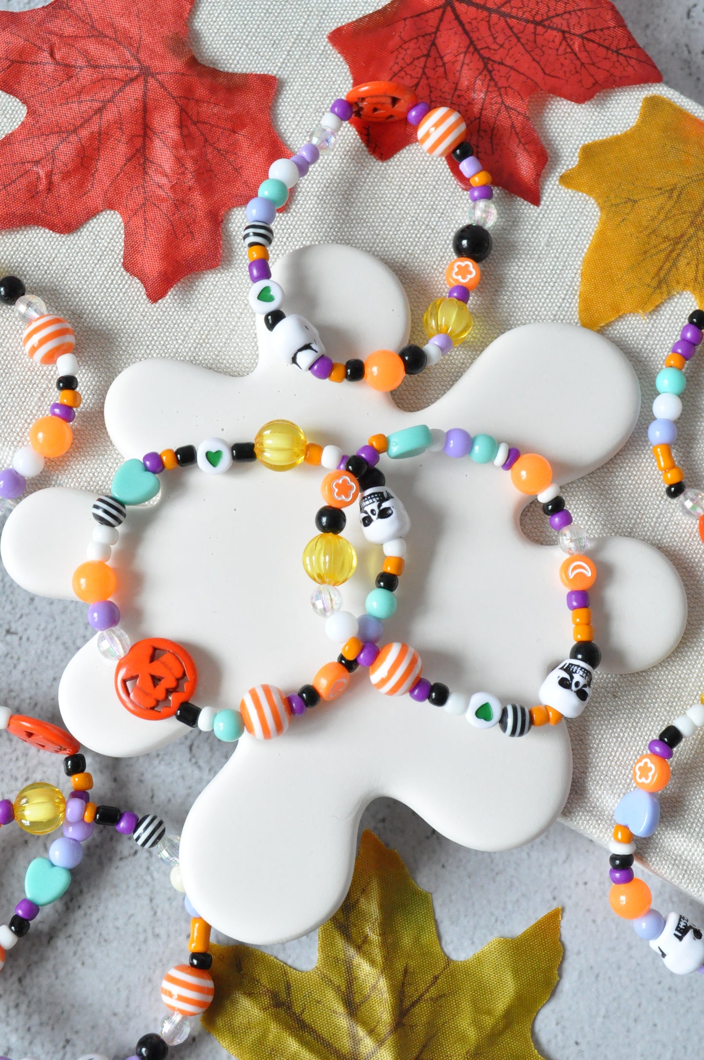 Spook-tacular Halloween Bracelet