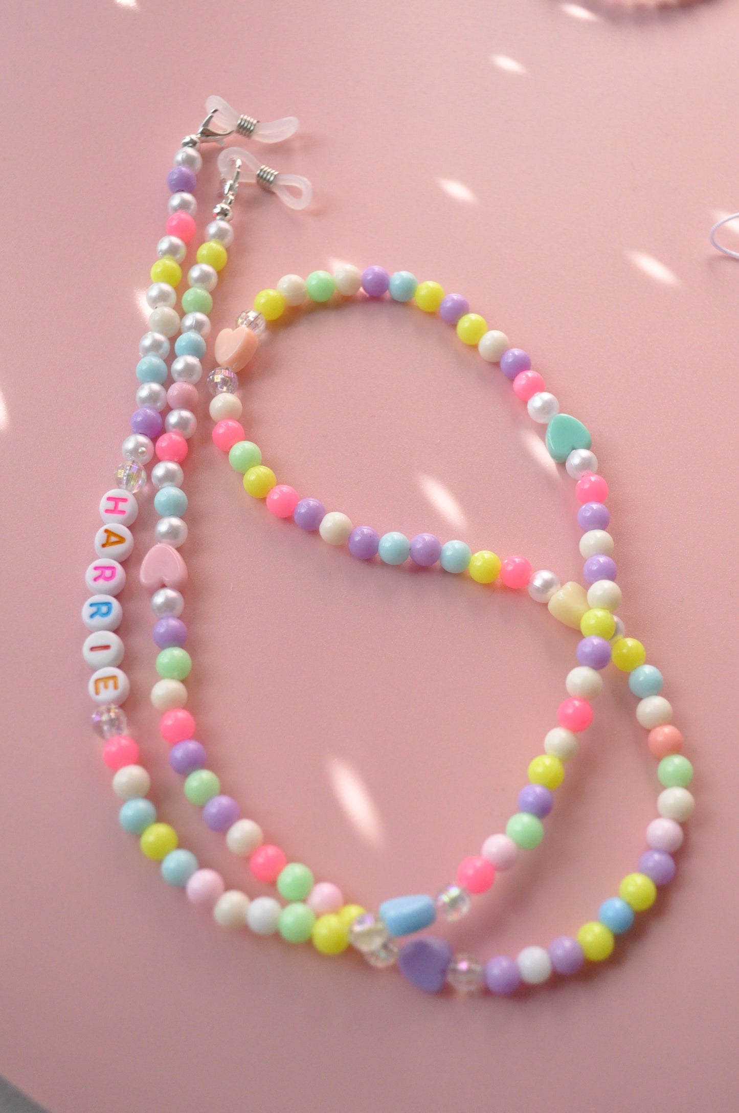 Cute Pastel Beaded Glasses Chain