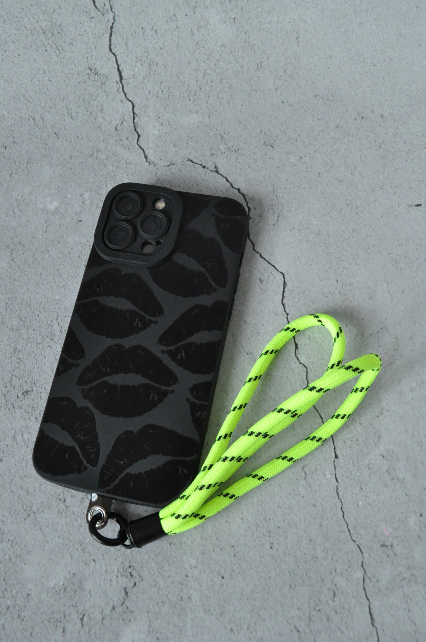 Neon Wristlet Mobile Phone Strap | Double Rope Phone Lanyard