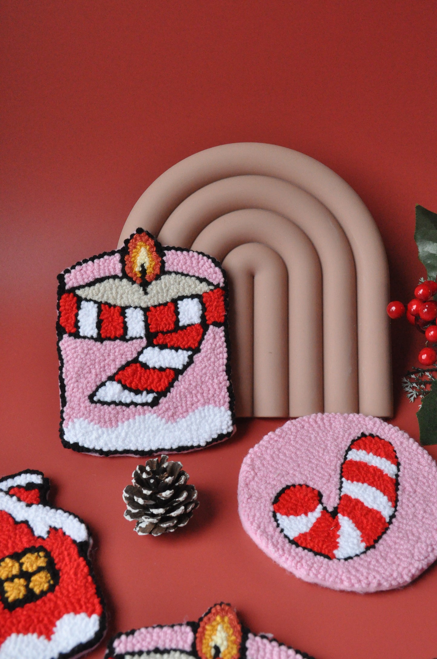 Winter Wonderland Mug Rugs