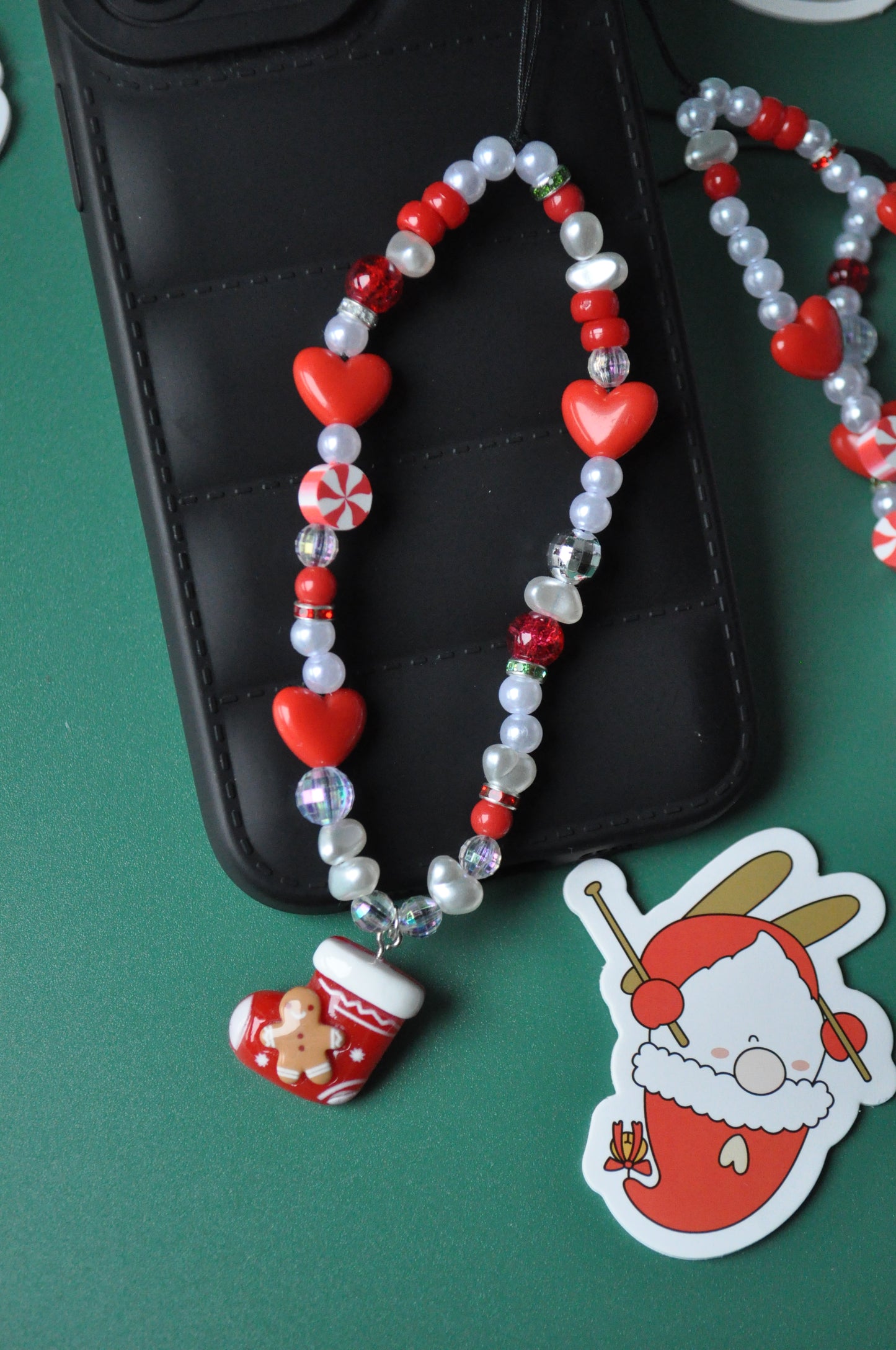 Festive Dangle Phone Charm