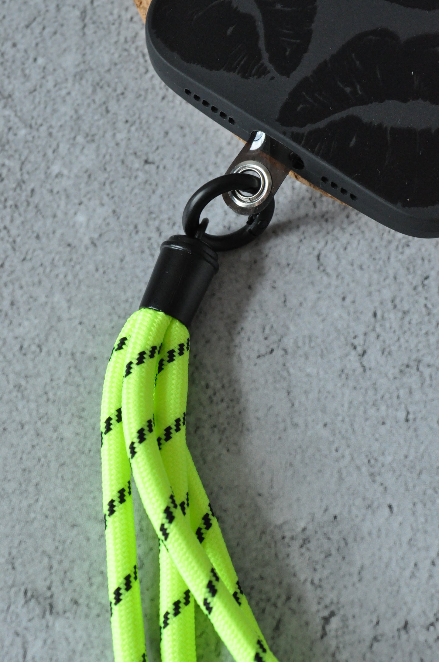 Neon Wristlet Mobile Phone Strap | Double Rope Phone Lanyard