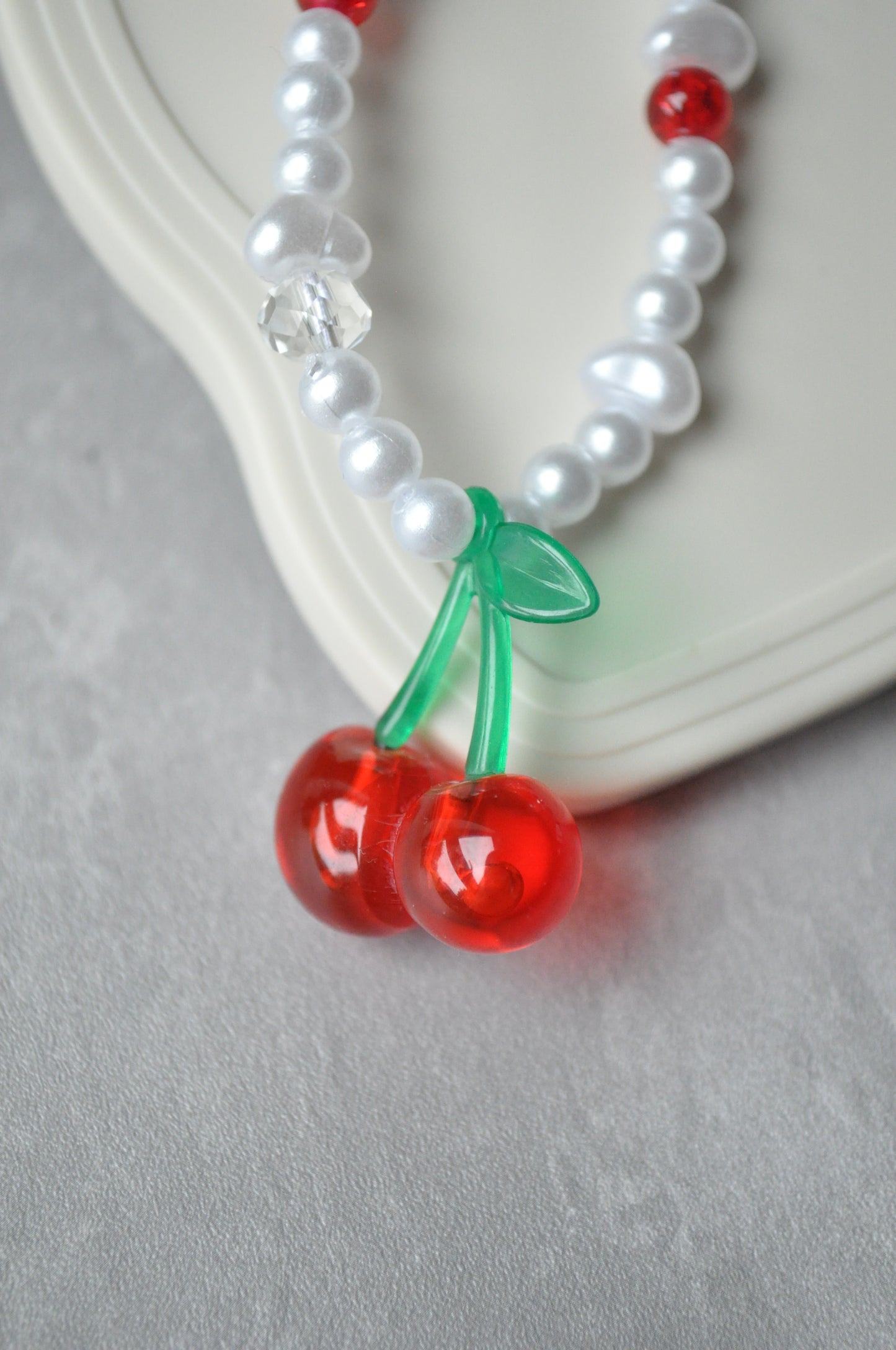 Chunky Cherry Phone Strap