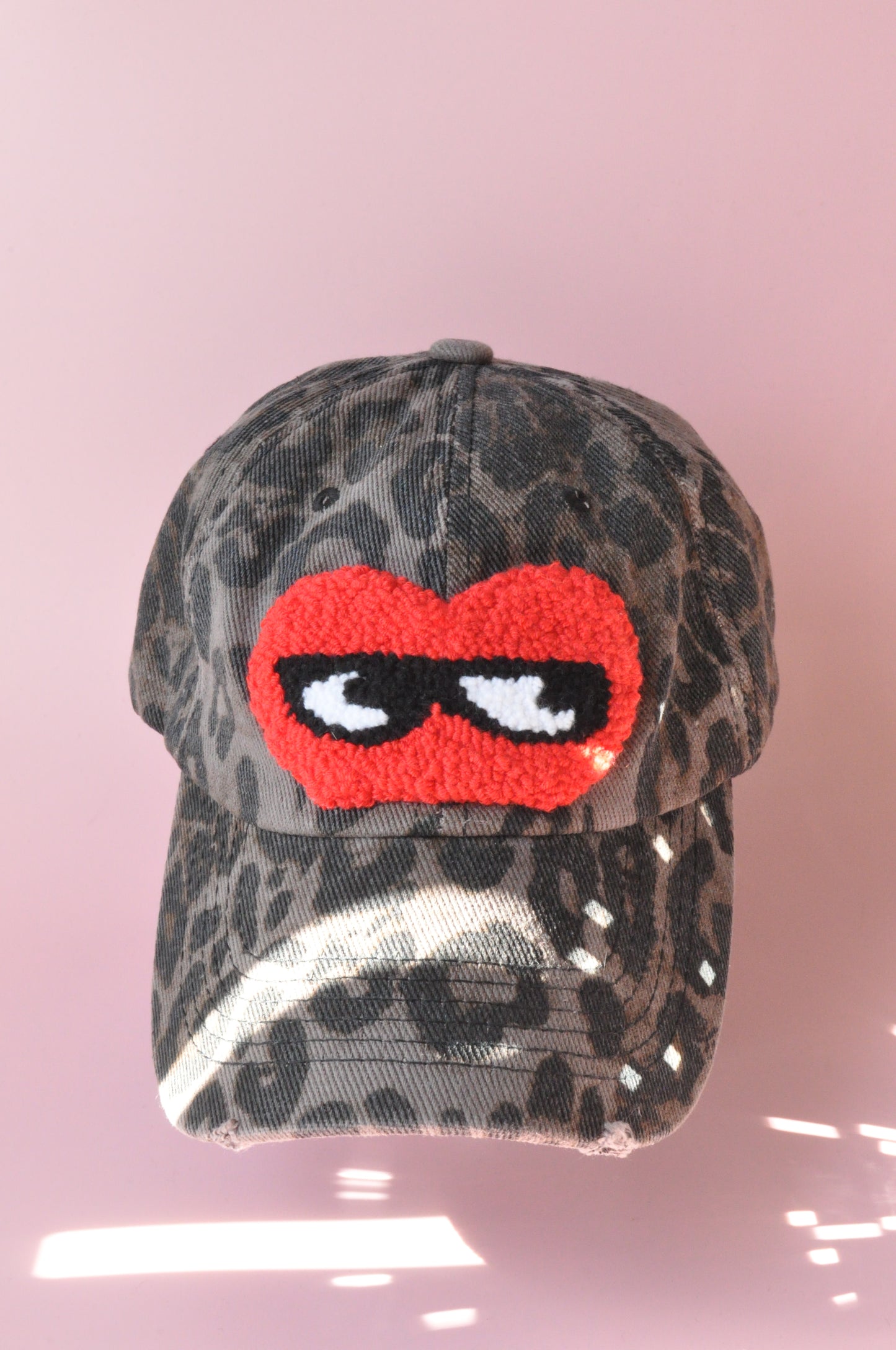 Find Me Eyes Leopard Cap