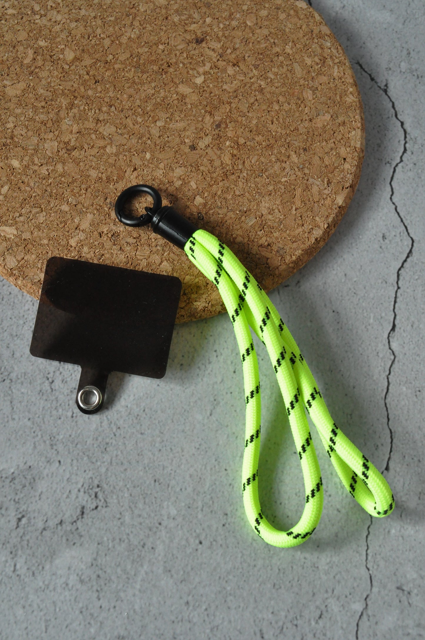 Neon Wristlet Mobile Phone Strap | Double Rope Phone Lanyard