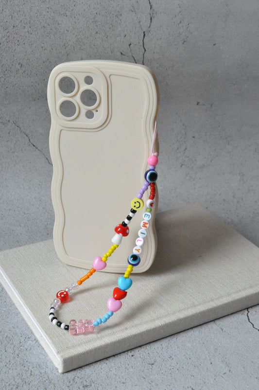 Shroom Y2K Personalised  Phone Charm Strap