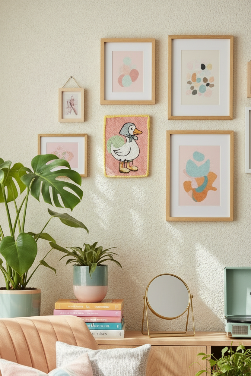 Whimsical Duck Wall Art