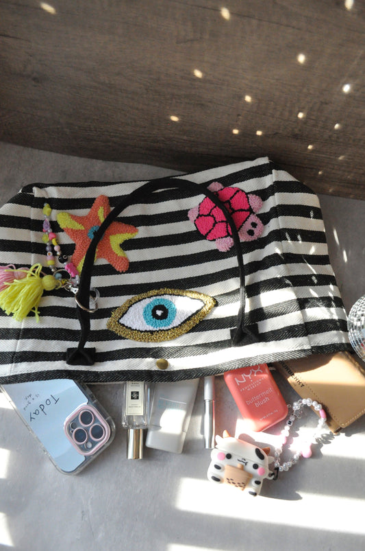 Punchy Beach Bag
