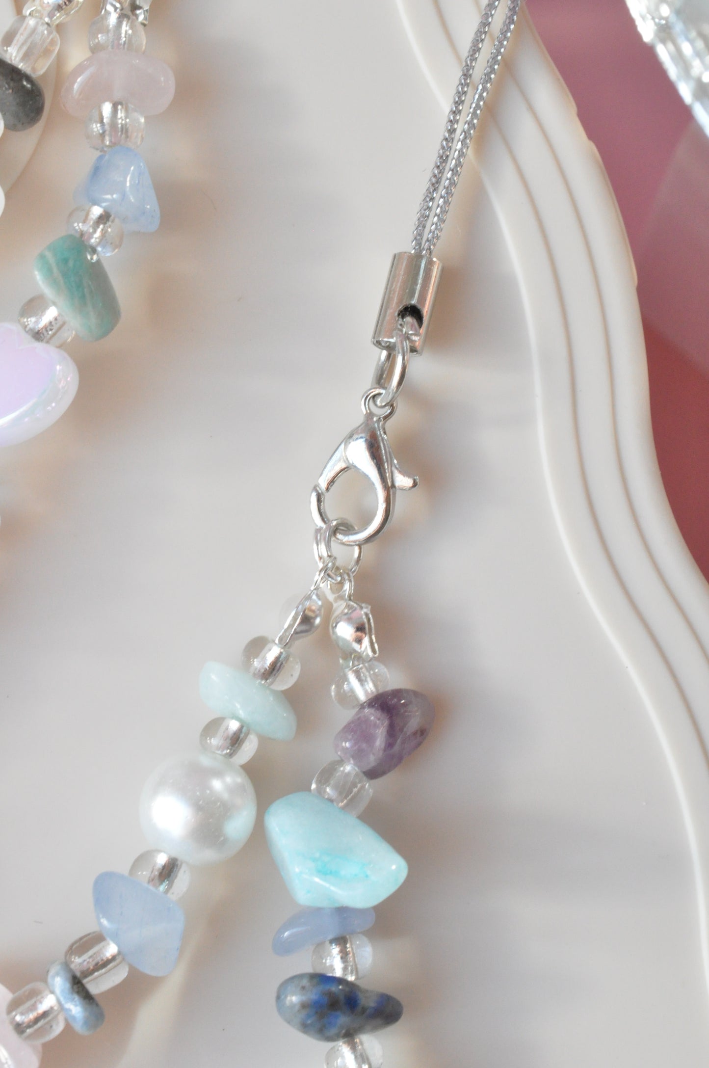 Crystal Gemstone Phone Strap