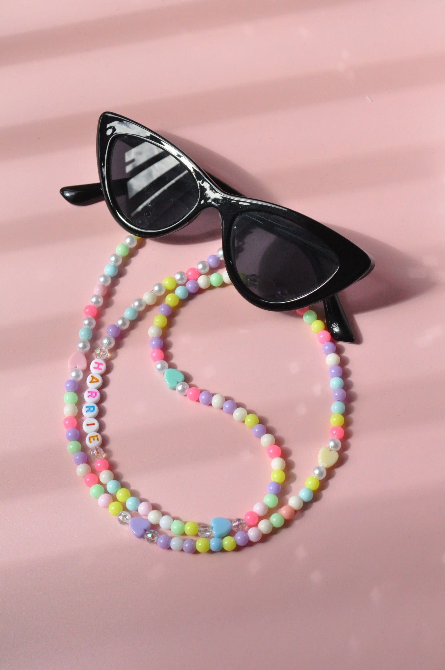 Cute Pastel Beaded Glasses Chain