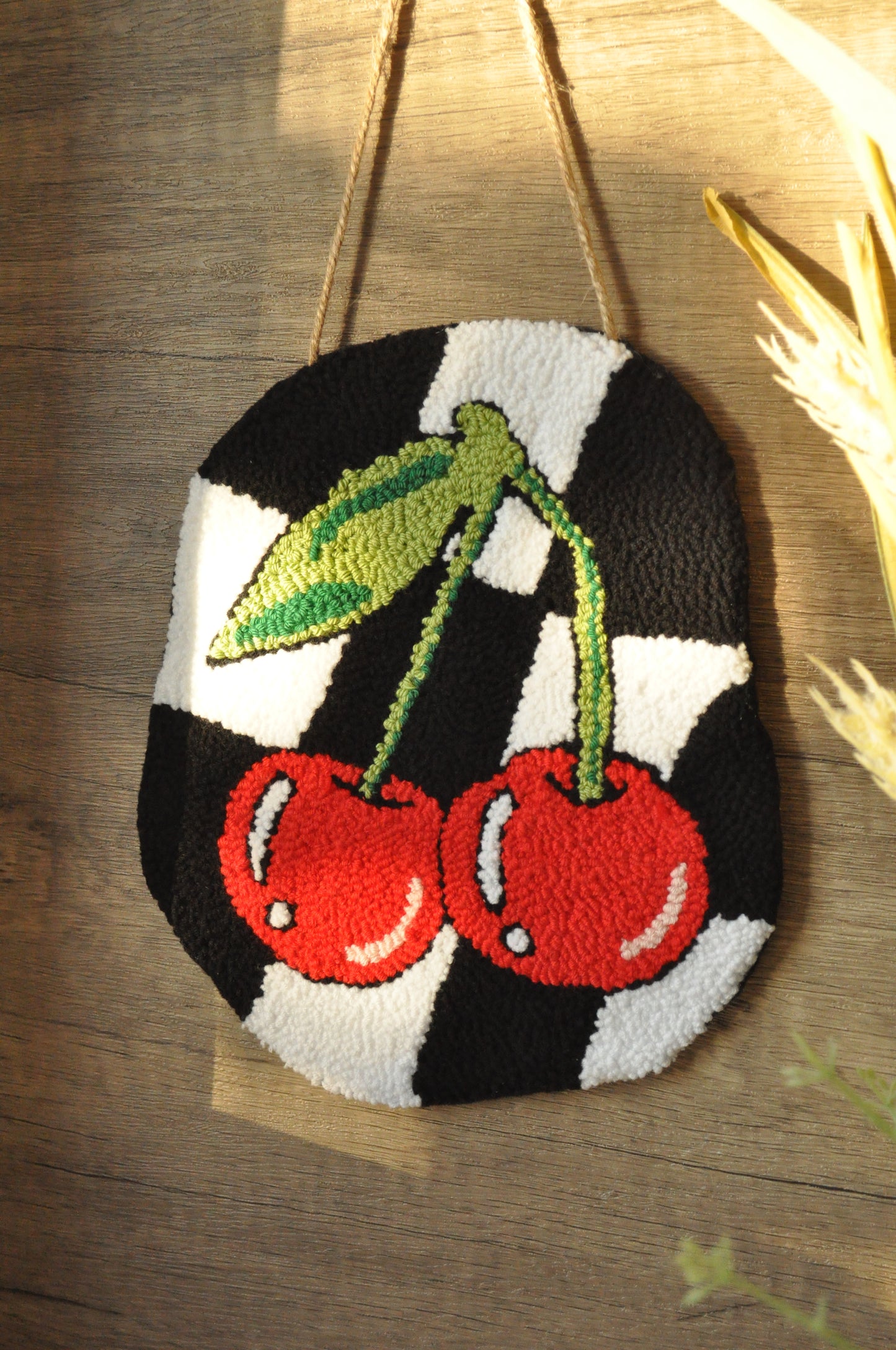 Bold Cherry Wall Hanging