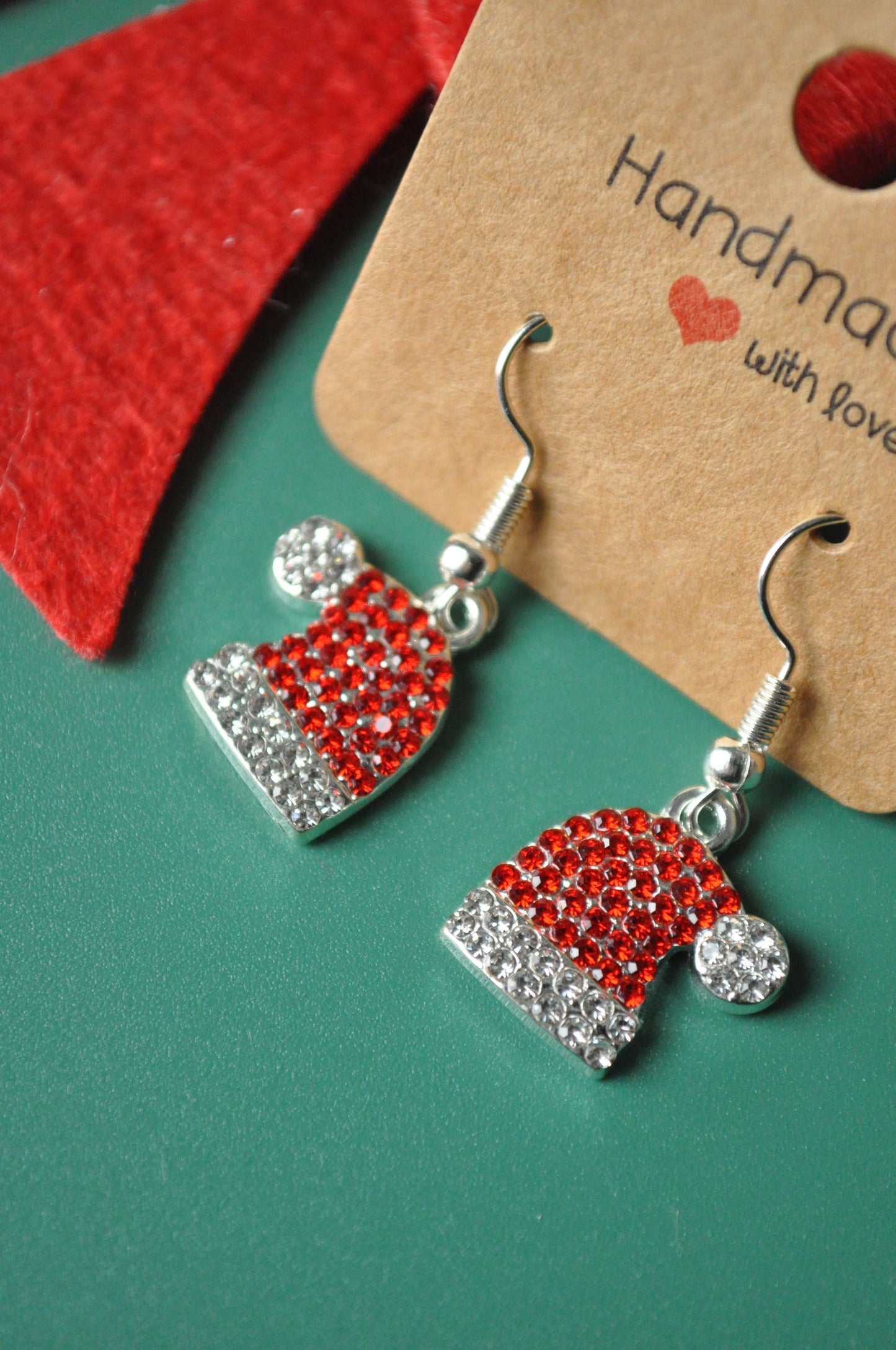 Christmas Hat Earrings