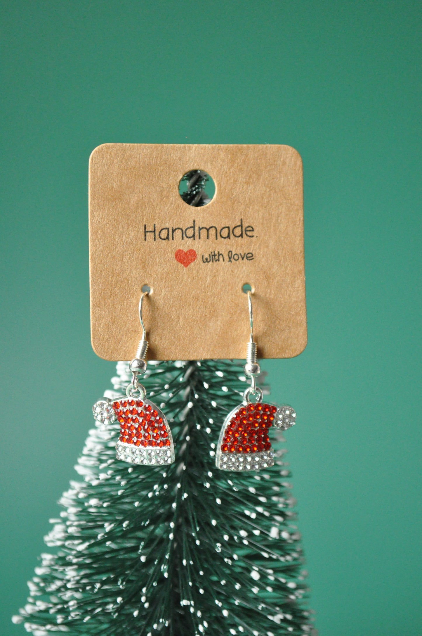 Christmas Hat Earrings