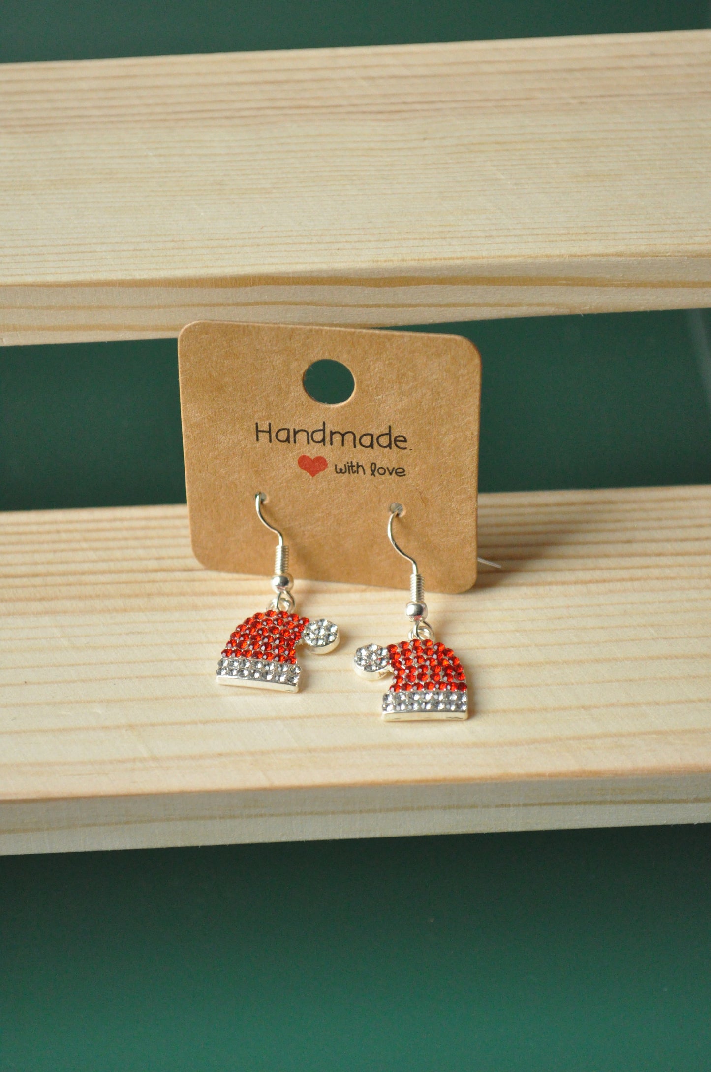 Christmas Hat Earrings