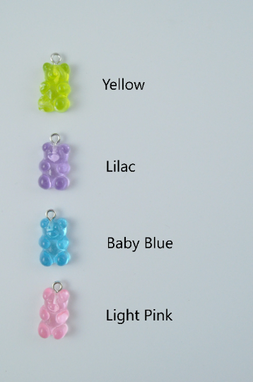 Colourful Gummy Bear Charm