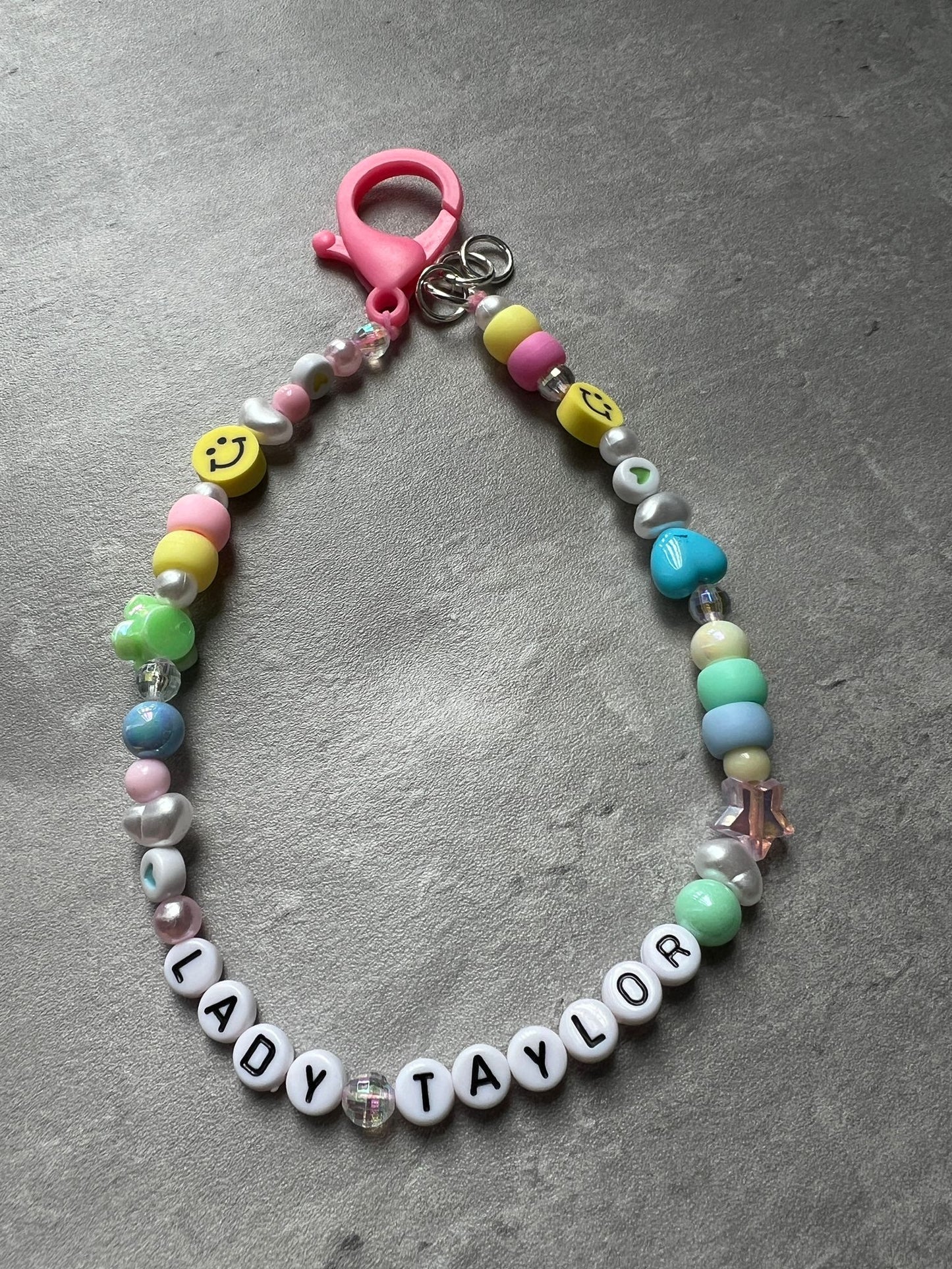 Large Clasp Colourful Beaded Pet Necklace