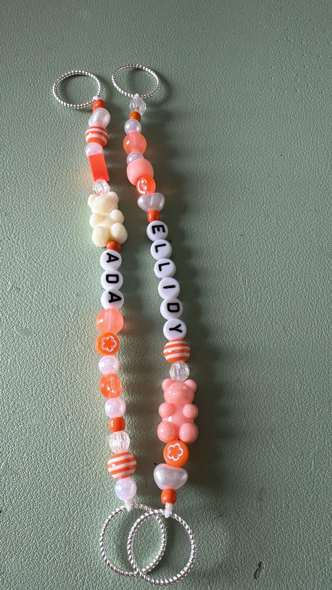 Personalised Beaded Clogs Charm