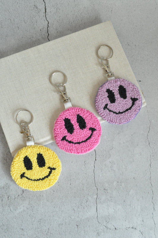 Emoji Face Bag Charms