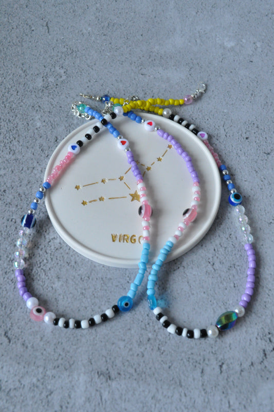 Colourful Evil Eye Necklace