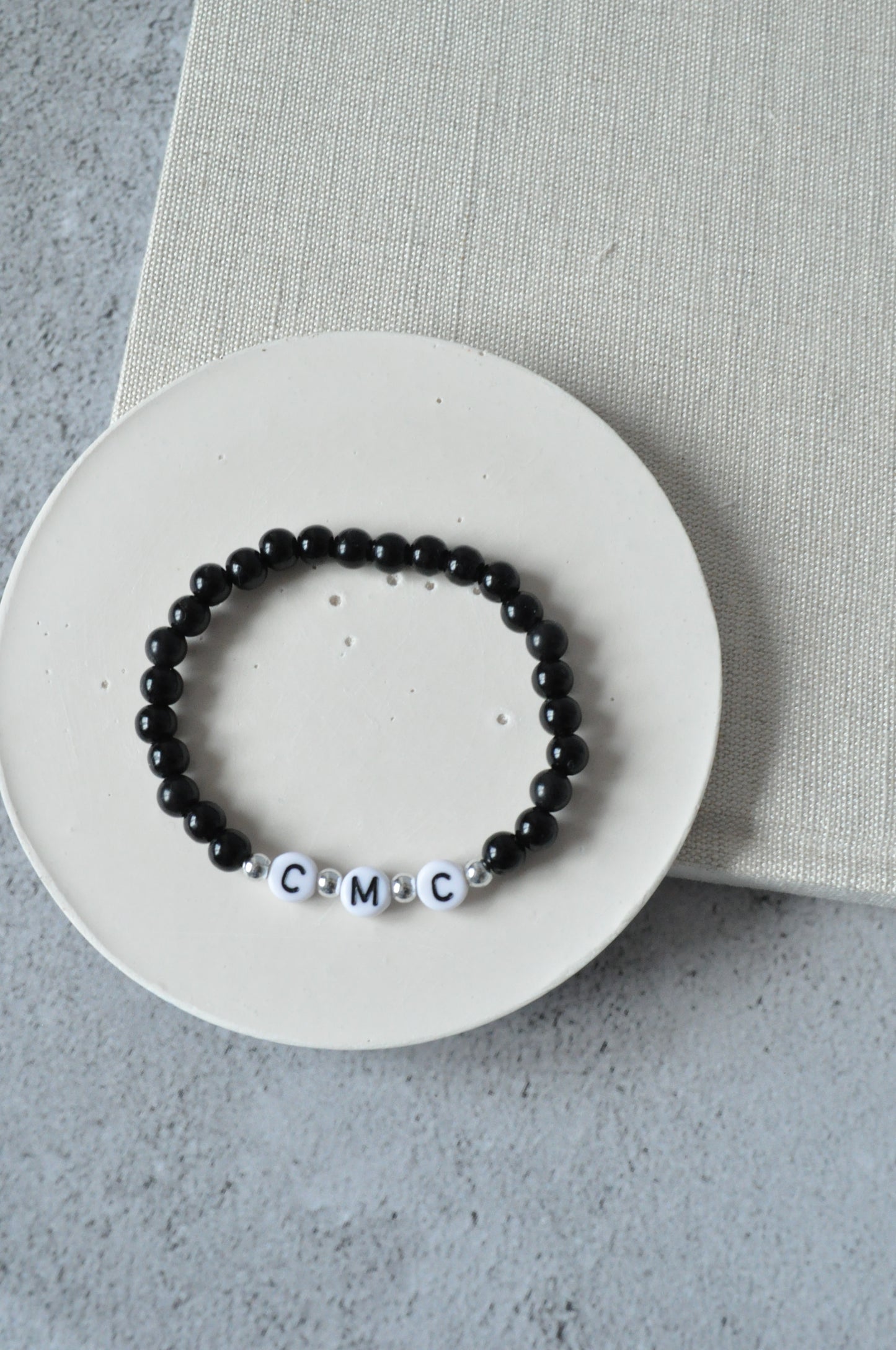 Unisex Personalised Beaded Bracelet