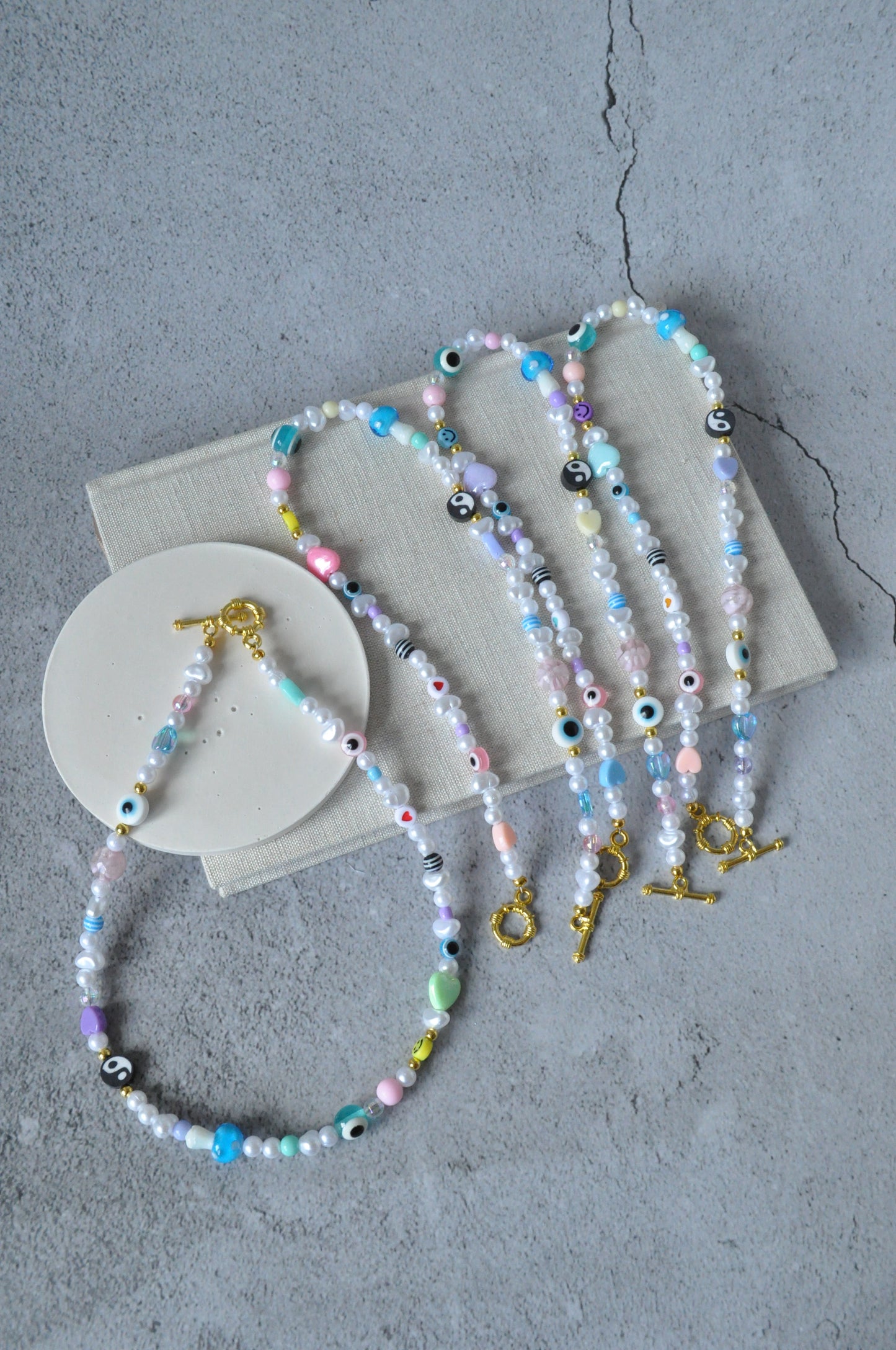 Beaded Chunky Necklace