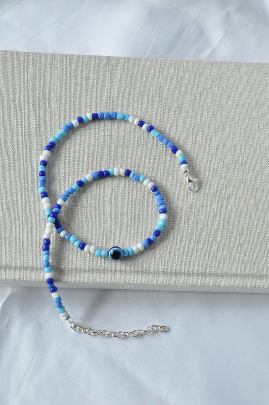 Blue Evil Eye Necklace